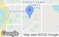 Map of Country Hills, AB