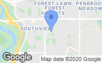 Map of Country Hills, AB