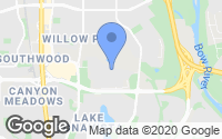 Map of Country Hills, AB